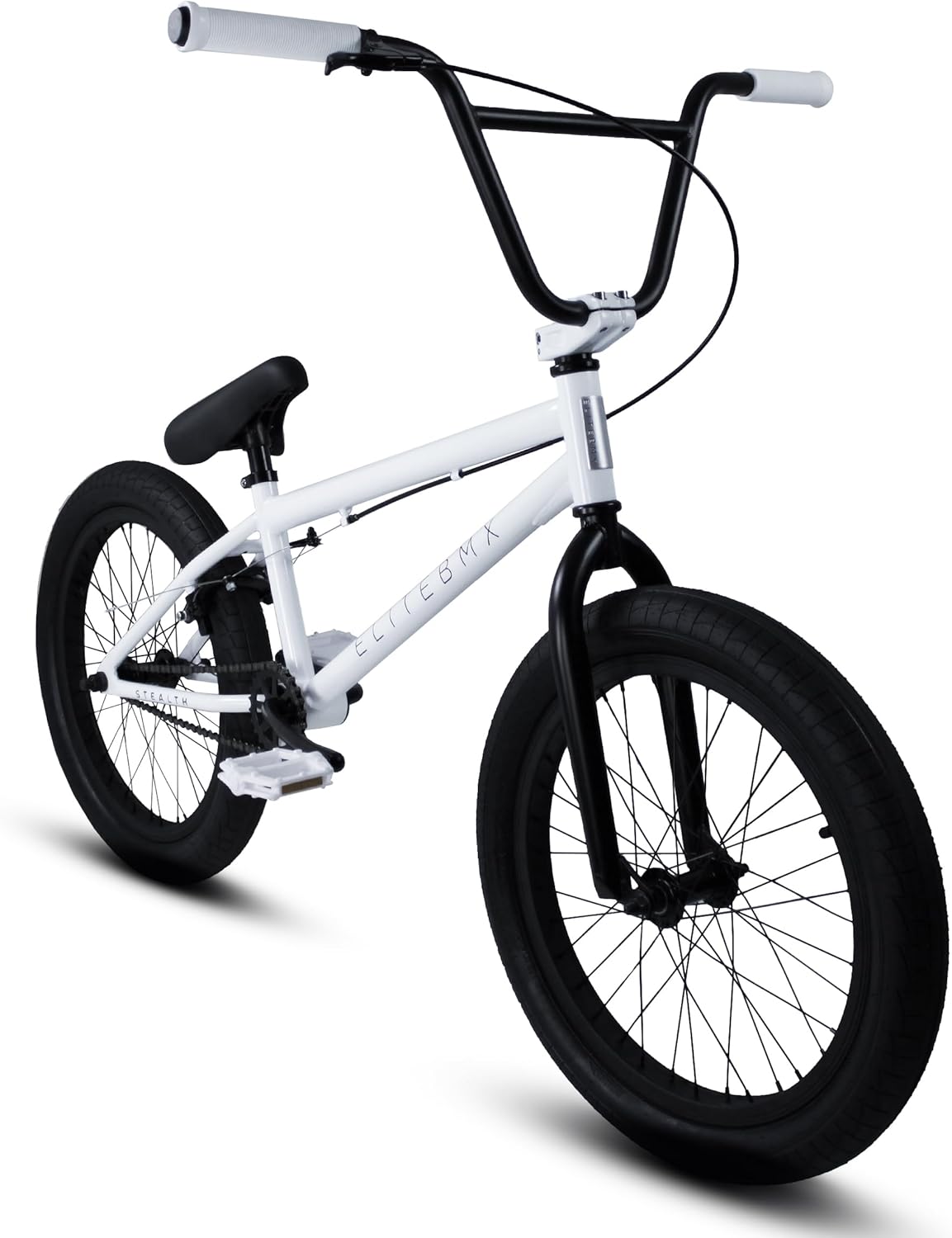 Elite BMX Freestyle Bike, Durable Steel Frame, Available in 16", 18", and 20" Sizes. New Sizes 26" and 29" BMX Bicycles.